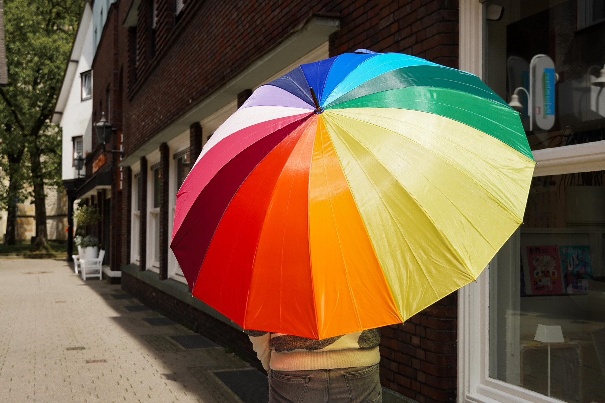 Portierschirm "Regenbogen" – Ein Symbol für Vielfalt und Gemeinschaft