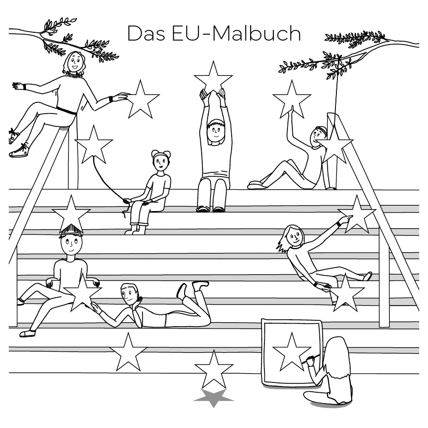 Europa Malbuch